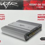 امپلی فایر 4 کانال 50W اسکار ادیو مدل  SKAR AUDIO 450AF