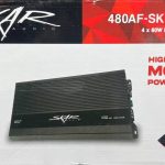 امپلی فایر 4 کانال 80W اسکار ادیو مدل SKAR AUDIO 480AF
