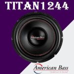 ساب ووفر 10 اینچ 1600W MAX آمریکن بیس Titan 1044 - Image 2