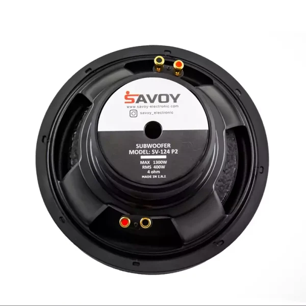 ساب ووفر 12 ساووی 1300W مدل SV-124 P2 - Image 6