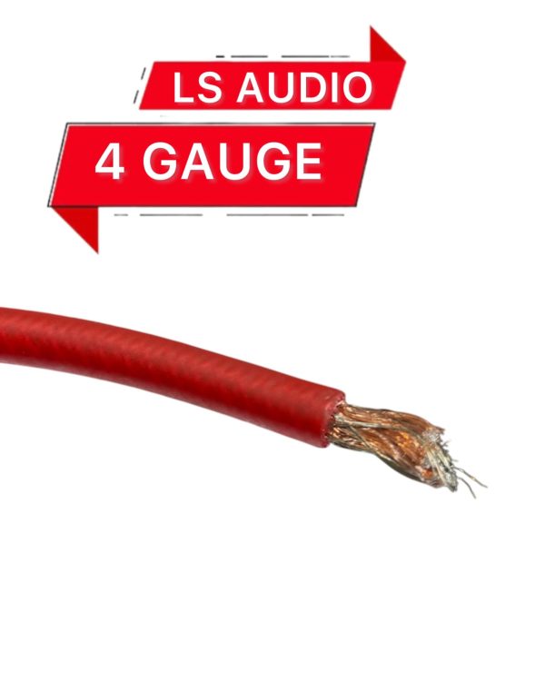 سیم برق ال اس آدیو 4 گیج