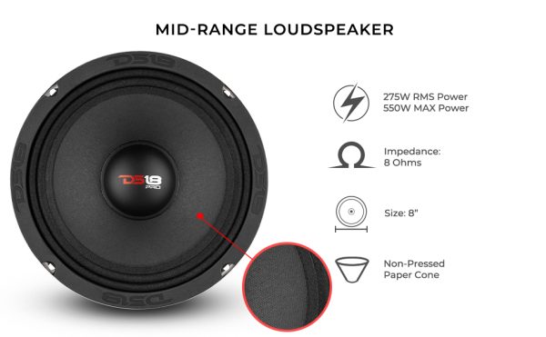 میدرنج DS18 PRO-X8M 550w 8 - Image 9