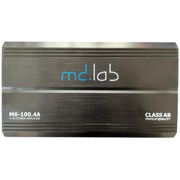 آمپلی فایر خودرو ام دی لب 4 کانال مدل m6-100.4a - Image 3