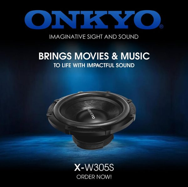 ساب ووفر 12 خودرو اونکیو ژاپن مدل Onkyo X-W305S 2000w max - Image 4
