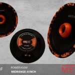 فول رنج 8 متال 450W مدل MT-800F با تویتر نیودیوم