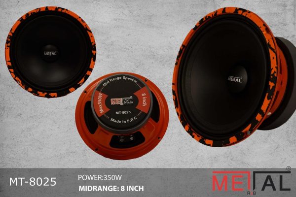 میدرنج 8 متال 350W متال مدل 2025 MT-8025