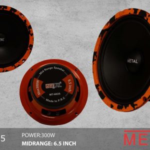 میدرنج 6.5 متال 300W مدل 2025 MT-605 METAL