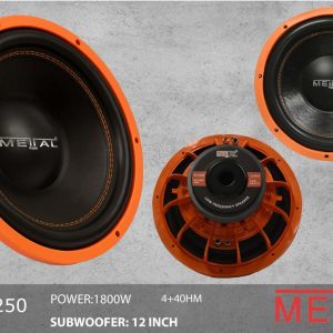 ساب ووفر 12 1800W متال مدل MT-120250 METAL