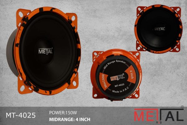 میدرنج 4 متال 350w مدل 2025 mt-4025 metalf