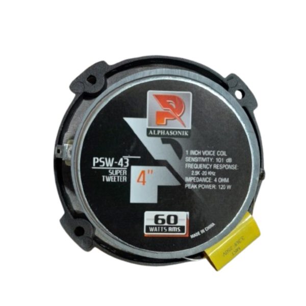 سوپر تیوتر آلفاسونیک 120w مدل PSW-43 ALPHASONIK - Image 4