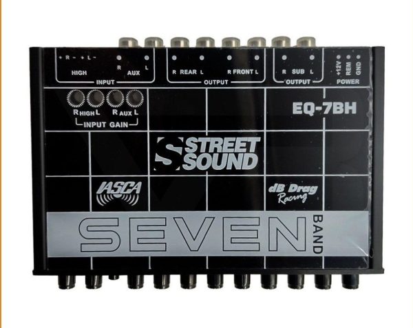 پروسسور  BTحرفه ای 7 باند اوکراینی street sound مدل EQ-7 BH - Image 5
