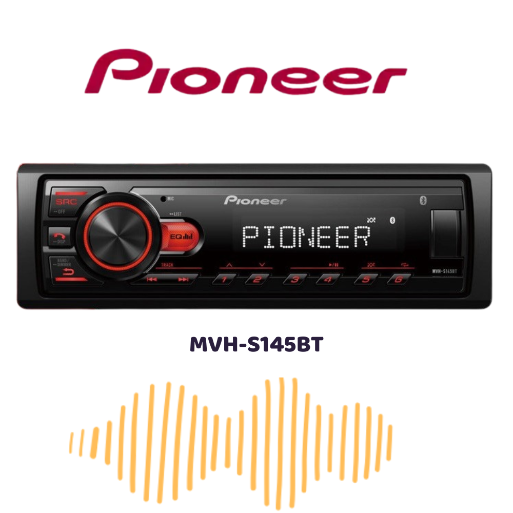 MVH-S145BT-1 پخش پایونیر مدل MVH-S145BT - Image 1