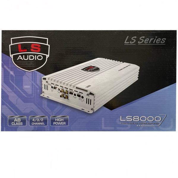 امپلی فایر 4 کانال  برند LS Audio مدل LS-8000 اورجینال - Image 2