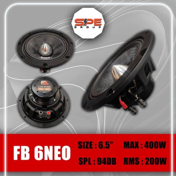 میدرنج 6.5 fb audio2 400w اف بی 2مدل FB-6NEO