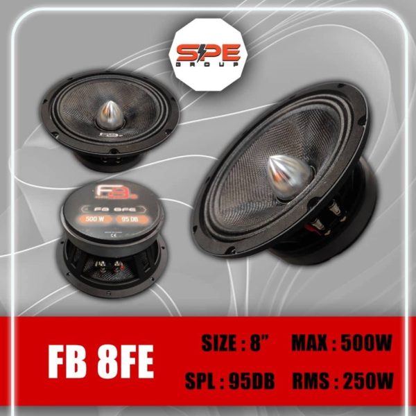 میدرنج 8 اینچ FB AUDIO2 اف بی 2 مدل FB-8FE