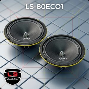 میدرنج 8 اینچ ال اس ادیو بسته 1جفت 80 ECO 1 160w RMS LS AUDIO